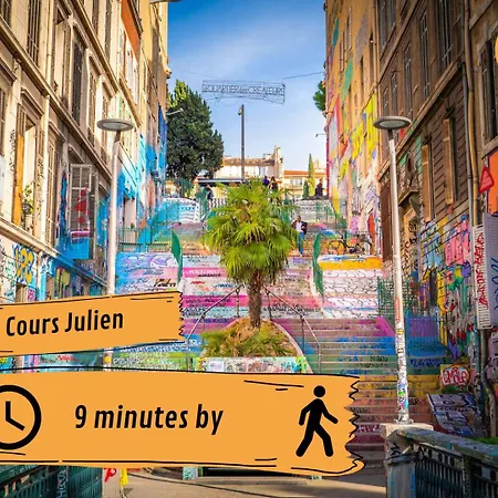 Magnifique - Hyper & Climatisation - Les Freres De La Loc' Apartman Marseille